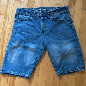 Buffalo David Bitton Men's Classic Blue Jean Shorts